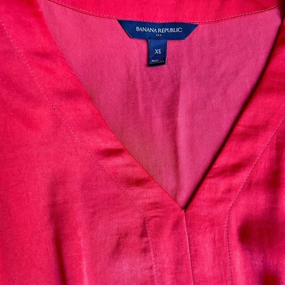 Banana Republic Short Ruffle Sleeve
Red Blouse - Picture 3 of 7